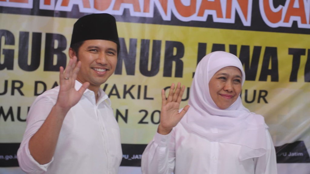 Respons Gerindra soal Khofifah Ingin Duet dengan Emil Dardak Respons Gerindra soal Khofifah Ingin Duet dengan Emil Dardak