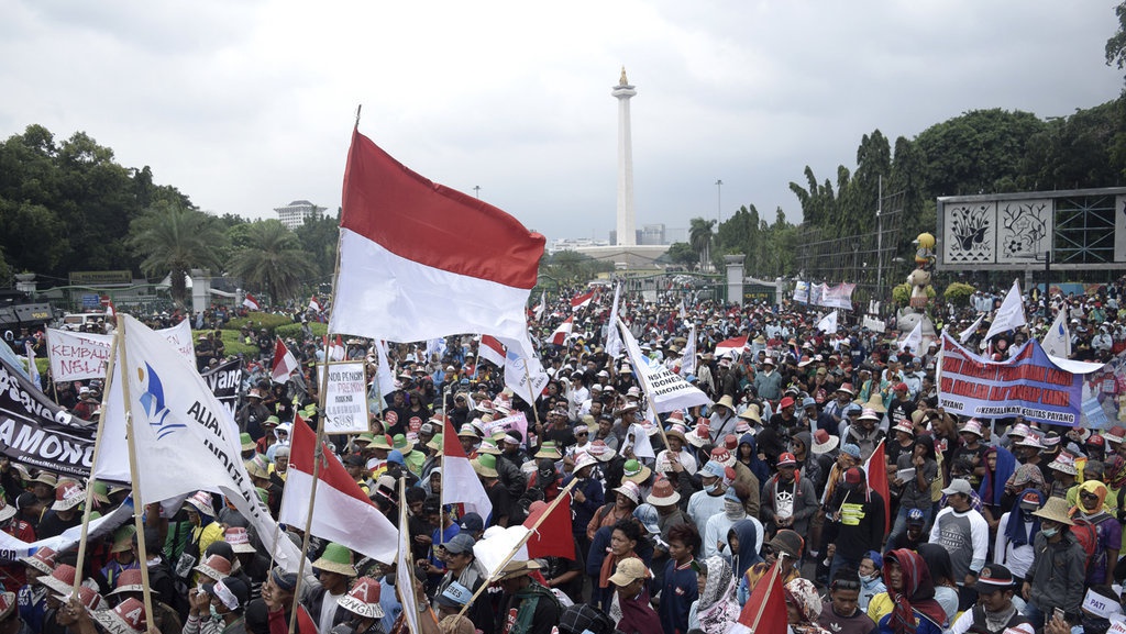 Demo Nelayan Cantrang Demo Nelayan Cantrang