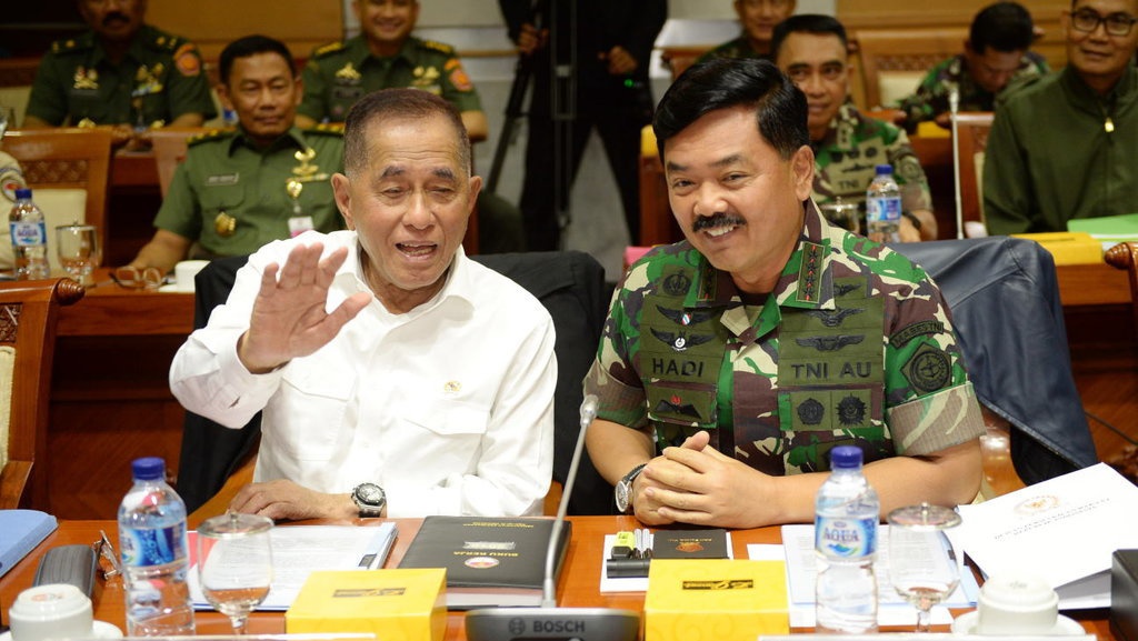 Jelang Pilpres 2019, Menhan Minta Anggota TNI Tidak Usah Berpolitik Jelang Pilpres 2019, Menhan Minta Anggota TNI Tidak Usah Berpolitik