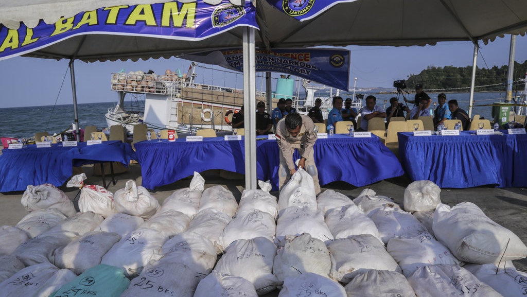 BNN Gagalkan Penyelundupan 38 Kg Sabu di Tanjung Selor, Kaltara