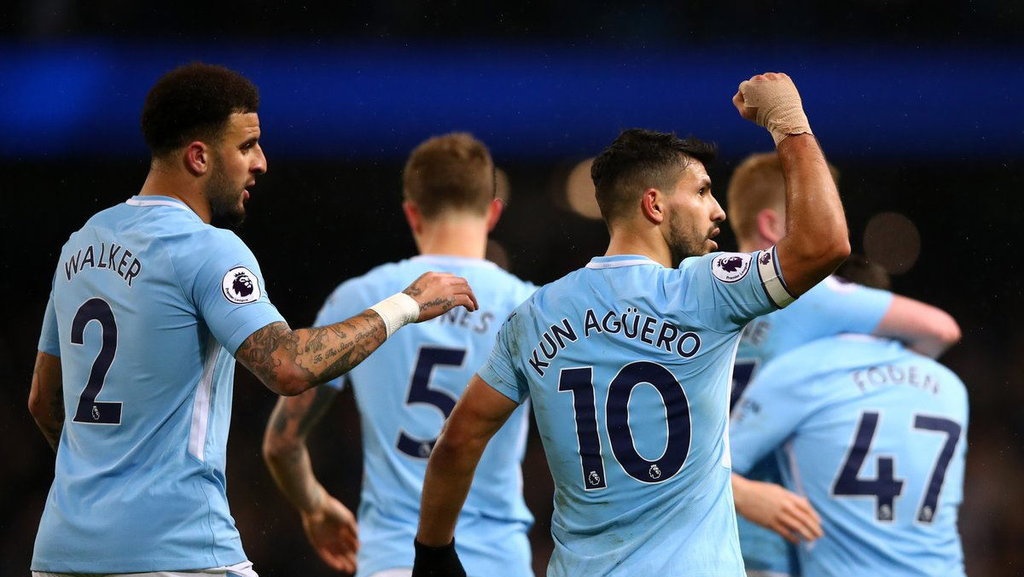Daftar Top Skor Liga Inggris Hingga 12 November: Aguero Menjauh