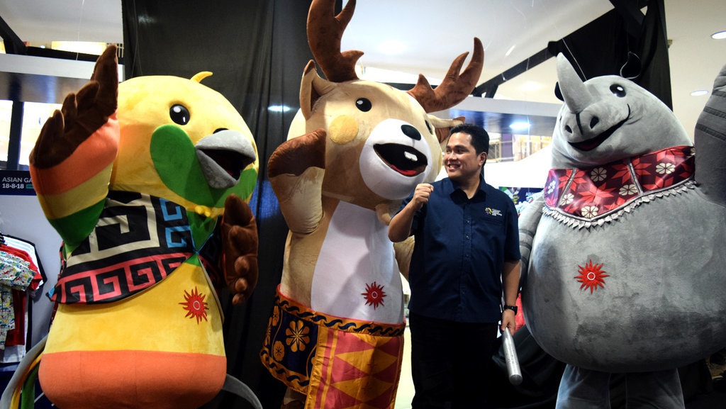 Peluncuran Maskot dan Souvenir Asian Games 2018 Peluncuran Maskot dan Souvenir Asian Games 2018