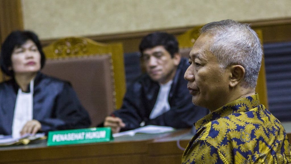 Baca Pleidoi, Tonny Akui Kesalahan Terima Hadiah Tanpa Lapor KPK