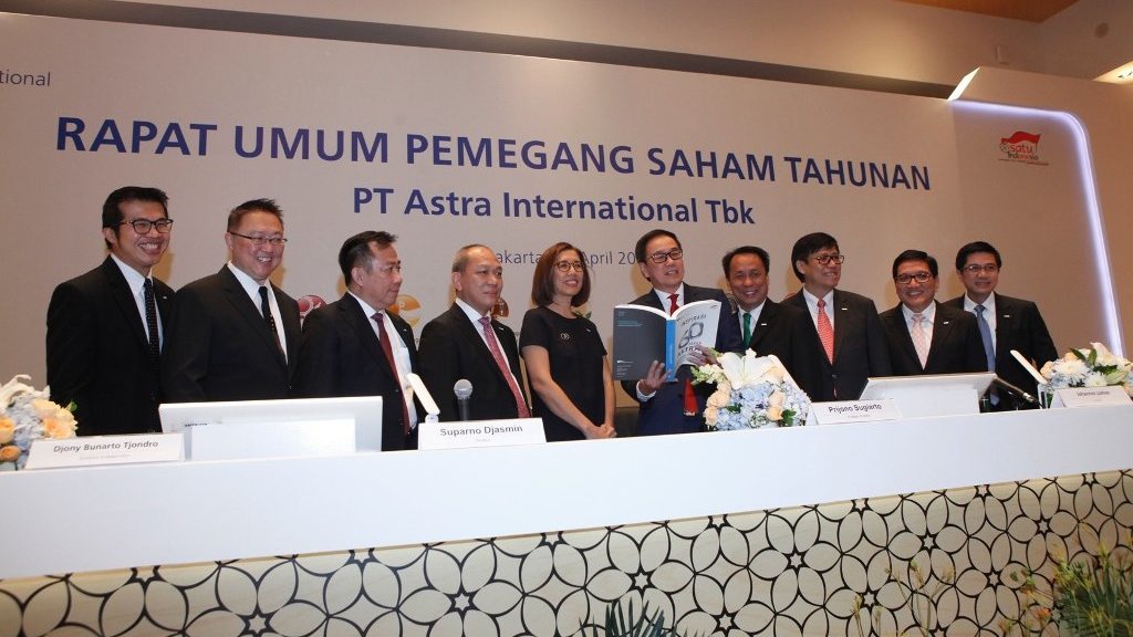 Astra Internasional Bagikan Dividen Rp7,49 Triliun Astra Internasional Bagikan Dividen Rp7,49 Triliun