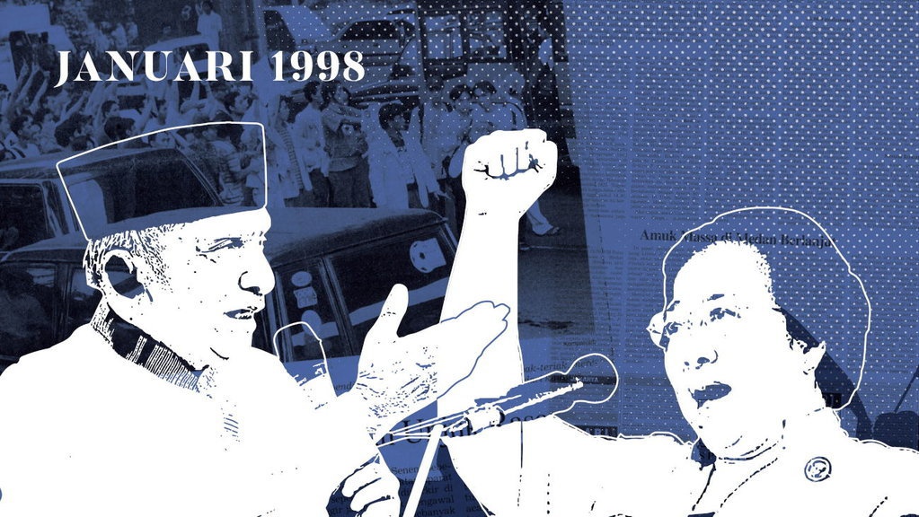 20 Tahun Reformasi: Yang Terjadi Sepanjang Januari 1998 20 Tahun Reformasi: Yang Terjadi Sepanjang Januari 1998