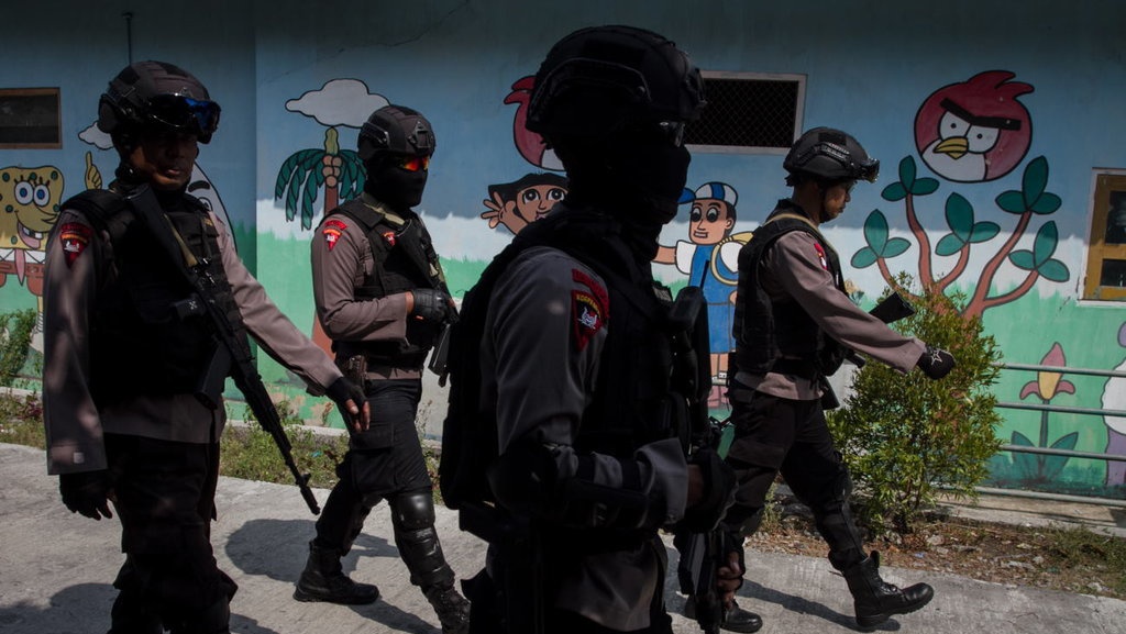 Densus 88 Tangkap 5 Terduga Teroris di Sukoharjo