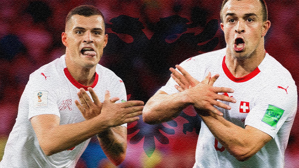 Xherdan Shaqiri: Kosovo di Kaki Kanan & Swiss di Sepatu Kiri