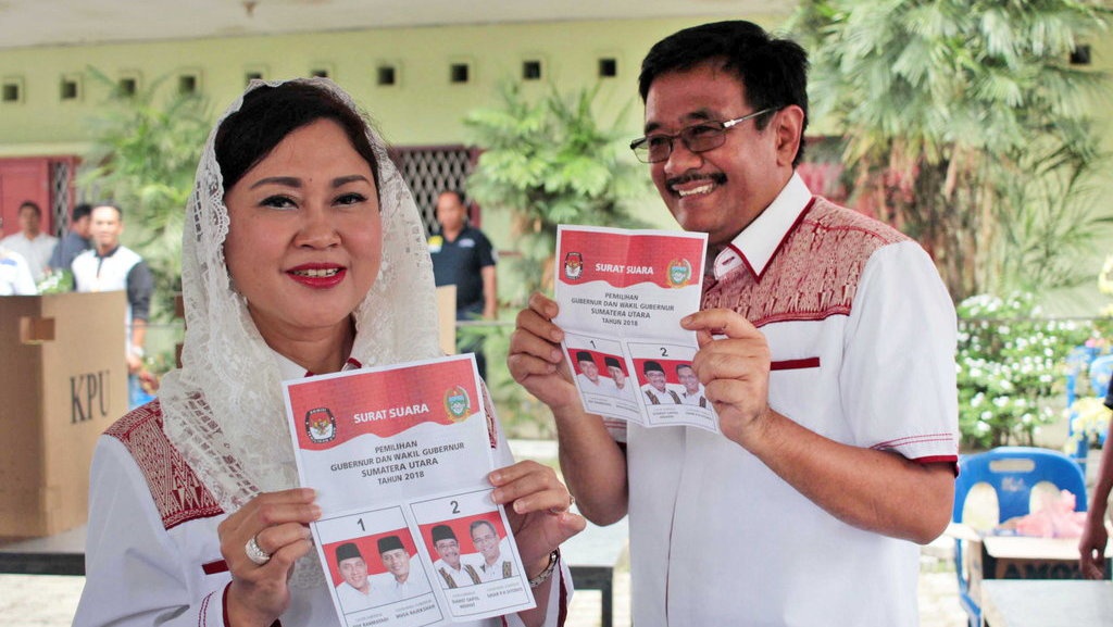 Real Count Sementara DPD DKI: Happy Djarot Ungguli 2 Petahana