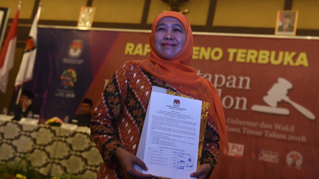 Khofifah Sebut Jokowi Perlu Kerja Keras untuk Menang di Madura