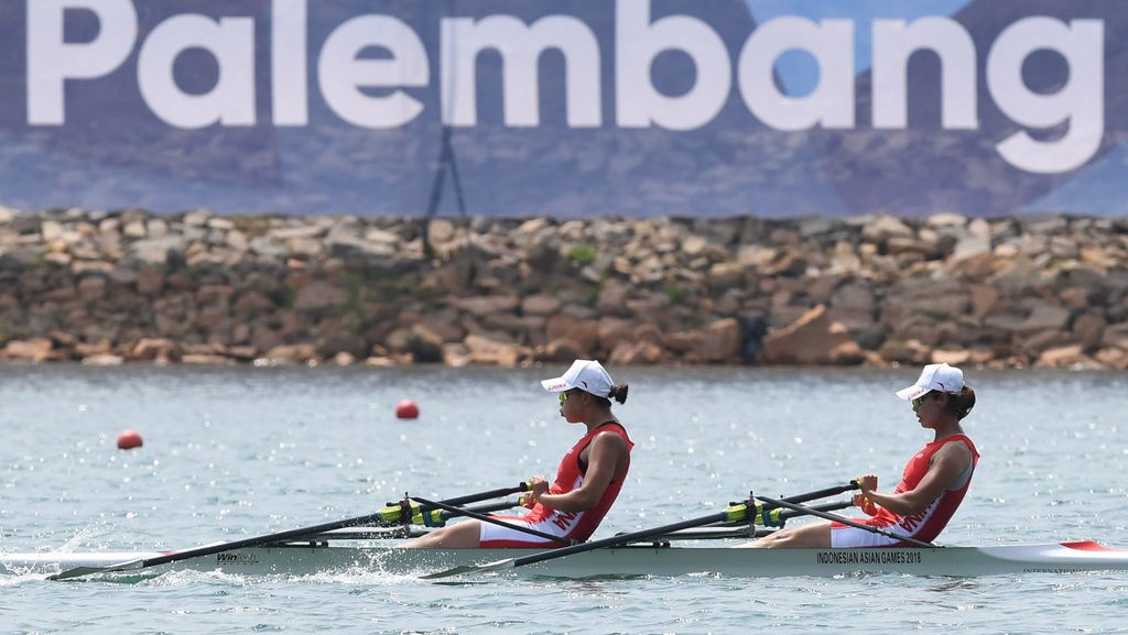 Cina Raih 2 Medali Emas Cabor Dayung Asian Games 2018