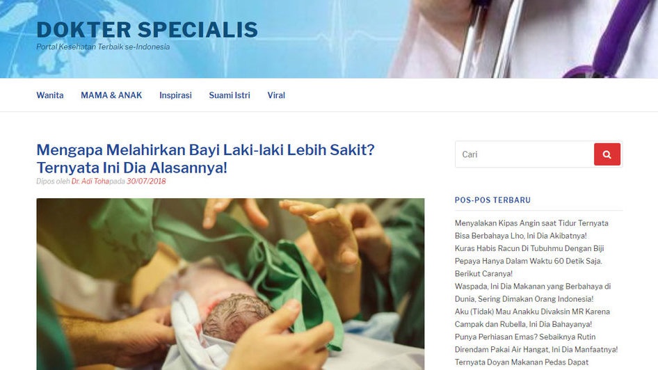 Benarkah Melahirkan Bayi Laki-Laki Rasanya Lebih Sakit?