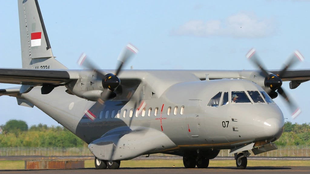 Pesawat CN295 Resmi Jadi Milik Polri Pesawat CN295 Resmi Jadi Milik Polri