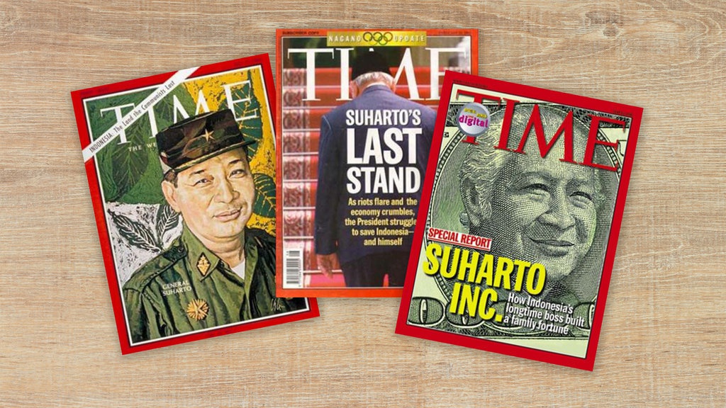 Soeharto Pun Tak Mampu Kejar 'Time' Sampai ke Ujung Dunia Soeharto Pun Tak Mampu Kejar 'Time' Sampai ke Ujung Dunia