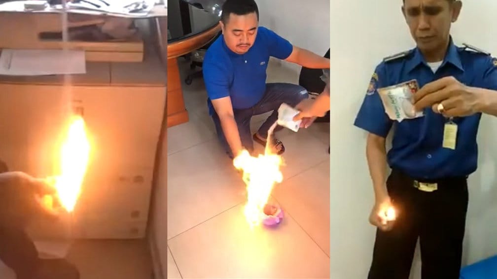 Luwak White Koffie Bisa Terbakar, tapi Tak Berarti Berbahaya Luwak White Koffie Bisa Terbakar, tapi Tak Berarti Berbahaya