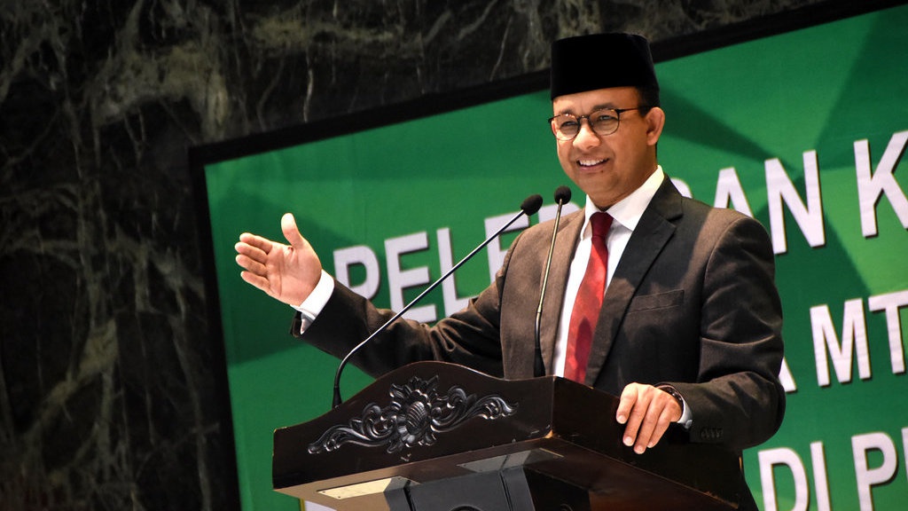 Dapat Penghargaan, Anies Mau Jaminan Sosial Tenaga Kerja Makin Baik Dapat Penghargaan, Anies Mau Jaminan Sosial Tenaga Kerja Makin Baik