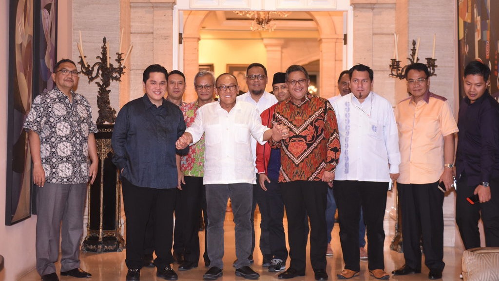 Ical Dorong Airlangga Persiapkan Munas Golkar 2019