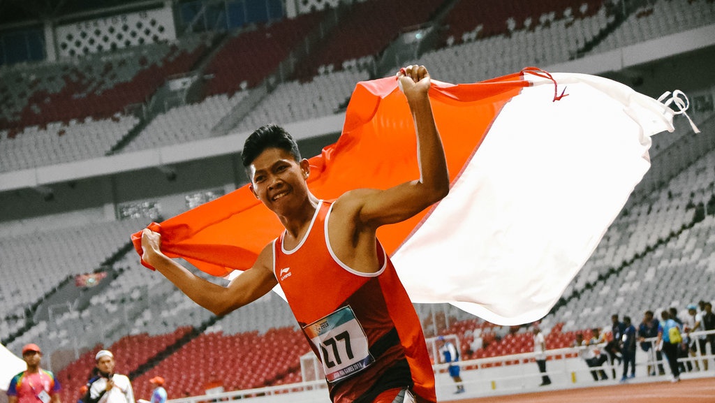 Sapto Yogo Purnomo Raih Medali Emas Sapto Yogo Purnomo Raih Medali Emas