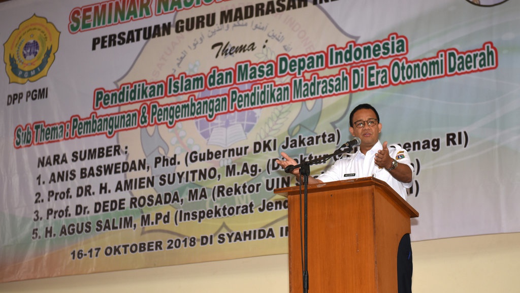 Anies Jelaskan Alasan Penurunan Jabatan ASN Pemprov DKI Anies Jelaskan Alasan Penurunan Jabatan ASN Pemprov DKI