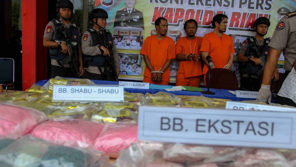 Sindikat Banjarmasin-Jakarta Edarkan Sabu & Pil Yaba Asal Thailand