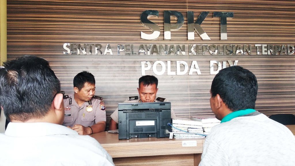 Tuduh Jurnalis Sebar Hoaks, Presiden Info Cegatan Jogja Dipolisikan