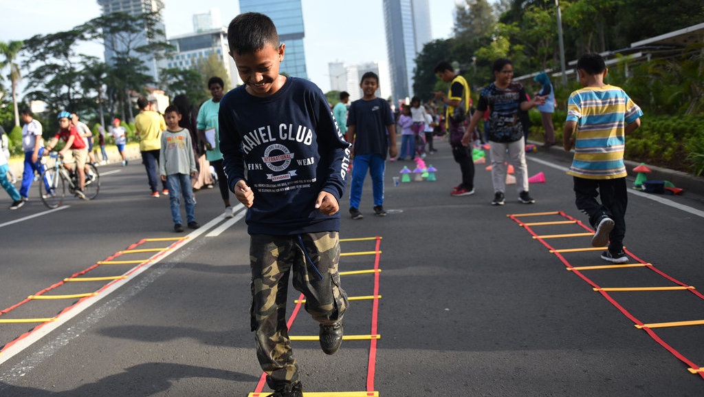 Warga DKI yang Bawa Peliharaan saat CFD Diimbau Gunakan 51 Taman Warga DKI yang Bawa Peliharaan saat CFD Diimbau Gunakan 51 Taman