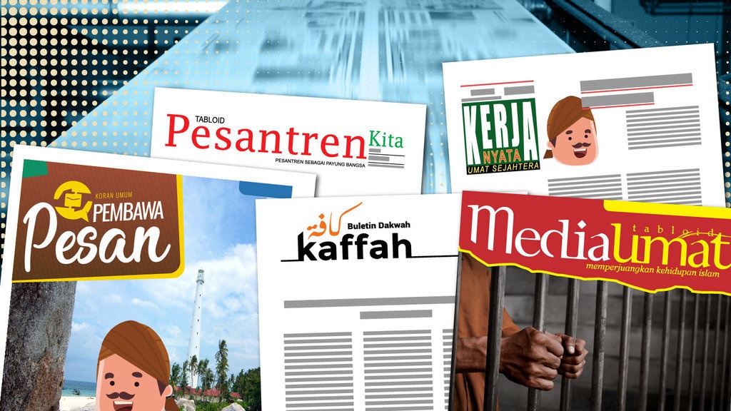 Ada nama Relawan Jokowi, HMI, HTI di Balik Tabloid Pilpres 2019