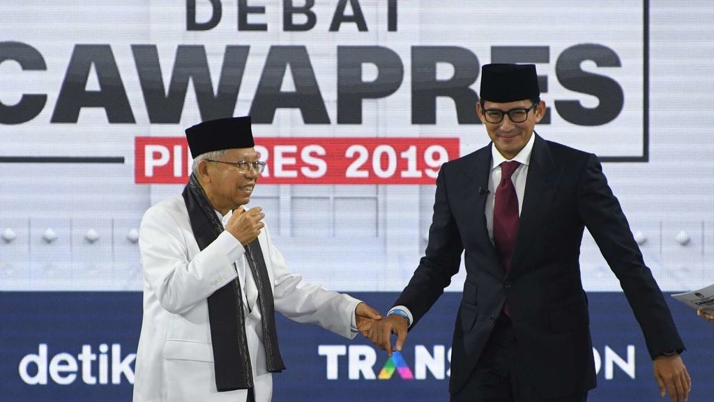 Debat Cawapres: Ma'ruf & Sandi Jualan Gimmick kepada Pencari Kerja