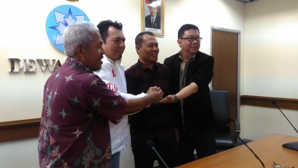 Tirto dan TKN Sepakat Kasus Meme Selesai di Dewan Pers Tirto dan TKN Sepakat Kasus Meme Selesai di Dewan Pers