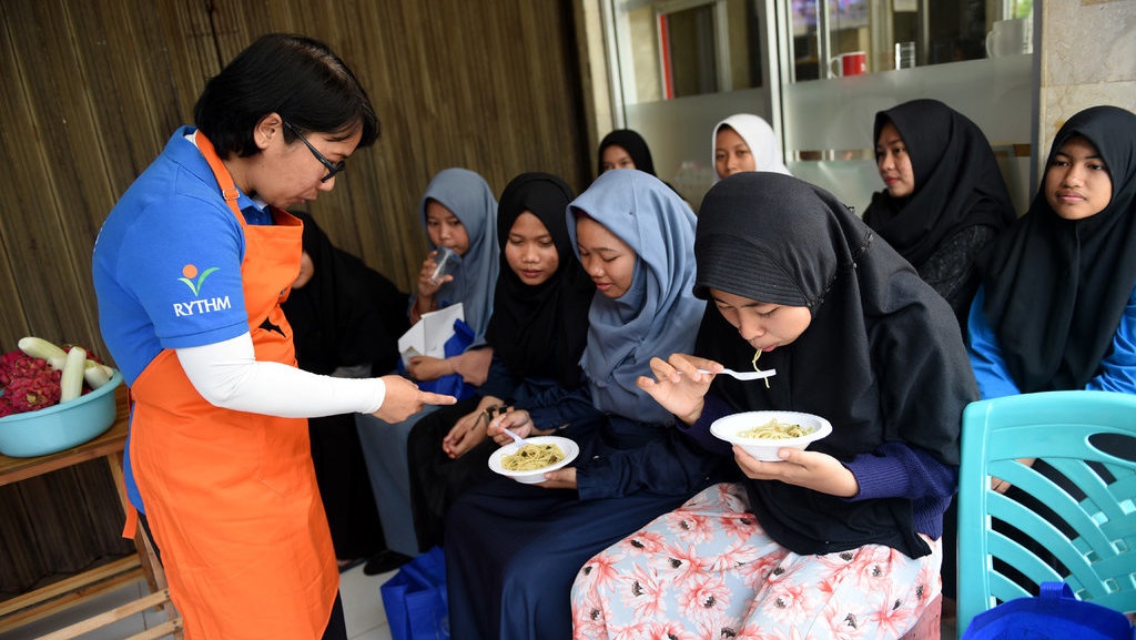 Pelatihan Membuat Makanan dan Minuman Sehat