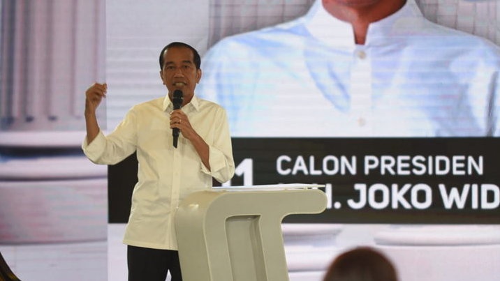 Debat Ke-4 Capres: Jokowi Sebut Prabowo Tak Percaya pada TNI Debat Ke-4 Capres: Jokowi Sebut Prabowo Tak Percaya pada TNI