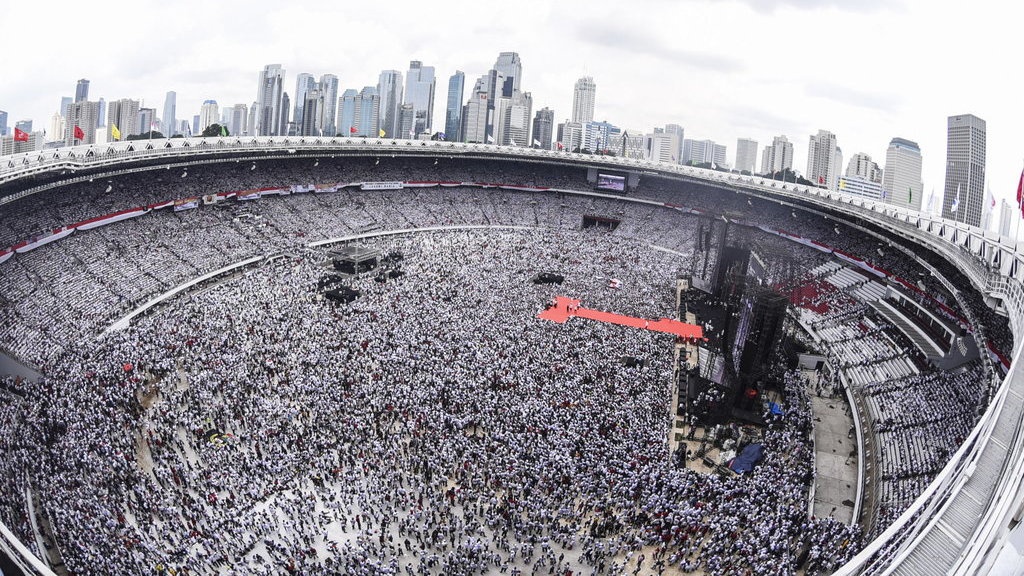 Konser Putih Bersatu Jokowi-Amin