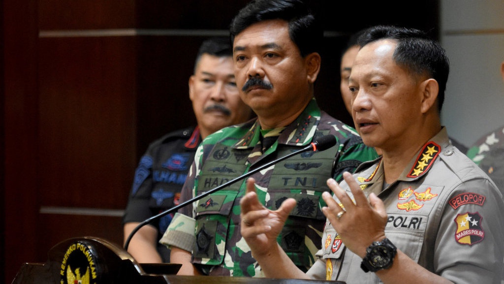 Kapolri Imbau Masyarakat Tidak Datang Sidang Sengketa Pilpres di MK Kapolri Imbau Masyarakat Tidak Datang Sidang Sengketa Pilpres di MK