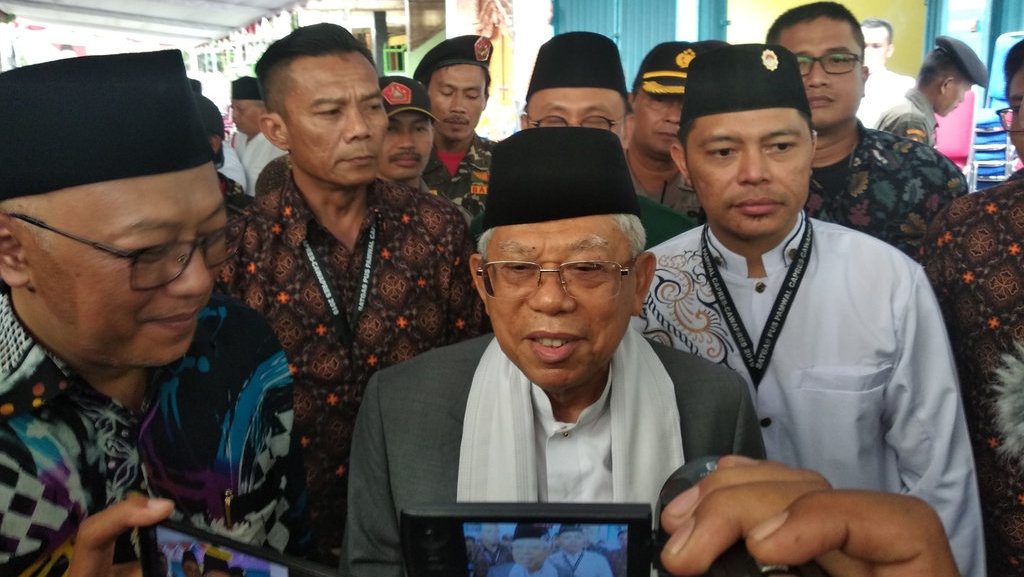 Diminta MUI Sorong Mundur dari Cawapres, Ma'ruf Amin: Itu Ngawur Diminta MUI Sorong Mundur dari Cawapres, Ma'ruf Amin: Itu Ngawur