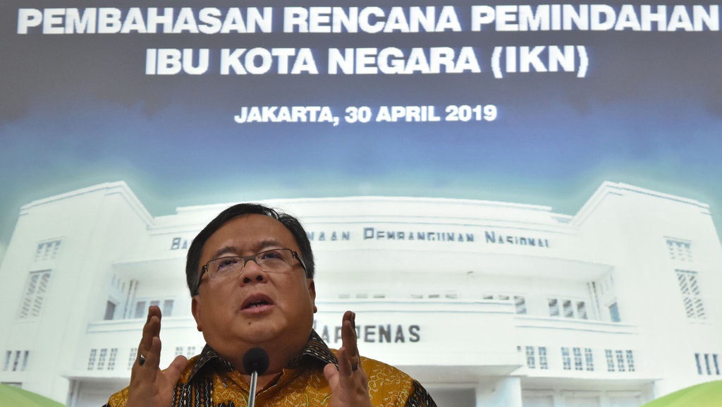 Bappenas: Pemilihan Lokasi Ibu Kota Baru akan Ditetapkan Tahun Ini Bappenas: Pemilihan Lokasi Ibu Kota Baru akan Ditetapkan Tahun Ini