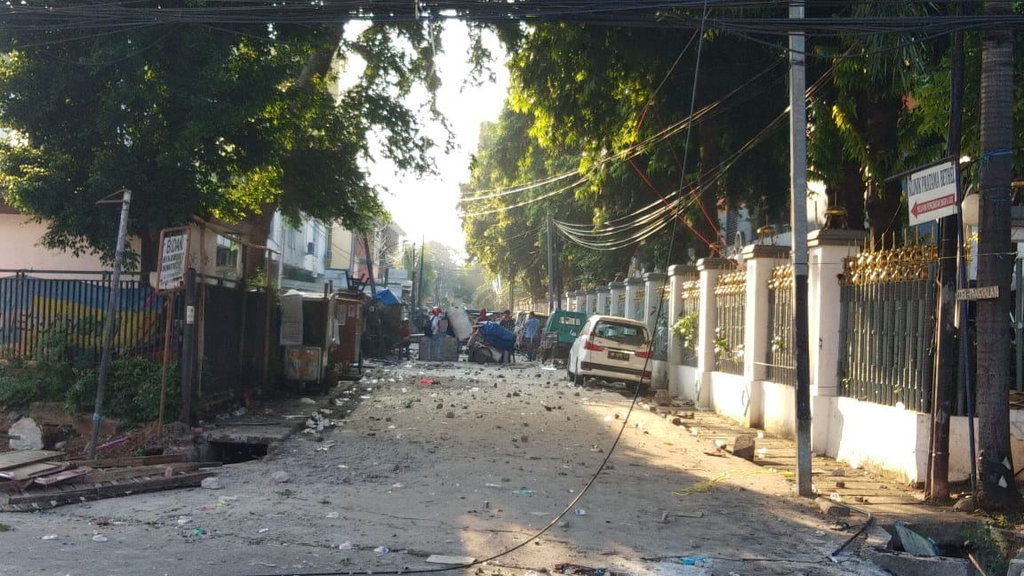 Daftar Jalan, Stasiun dan Pasar yang Ditutup Terkait Aksi 22 Mei Daftar Jalan, Stasiun dan Pasar yang Ditutup Terkait Aksi 22 Mei