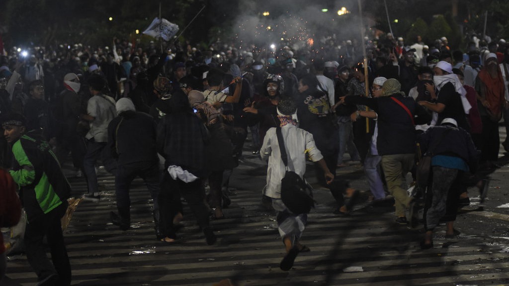 Bentrokan di Jalan Sabang Mereda