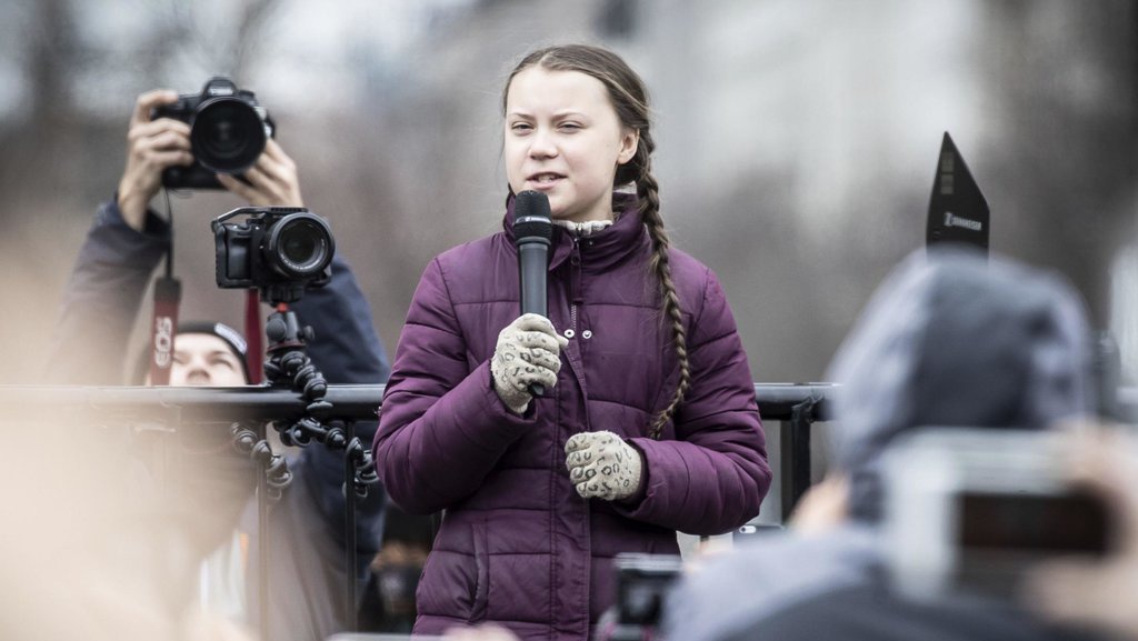 Greta Thunberg Aktivis Perubahan Iklim Raih Greta Thunberg Aktivis Perubahan Iklim Raih