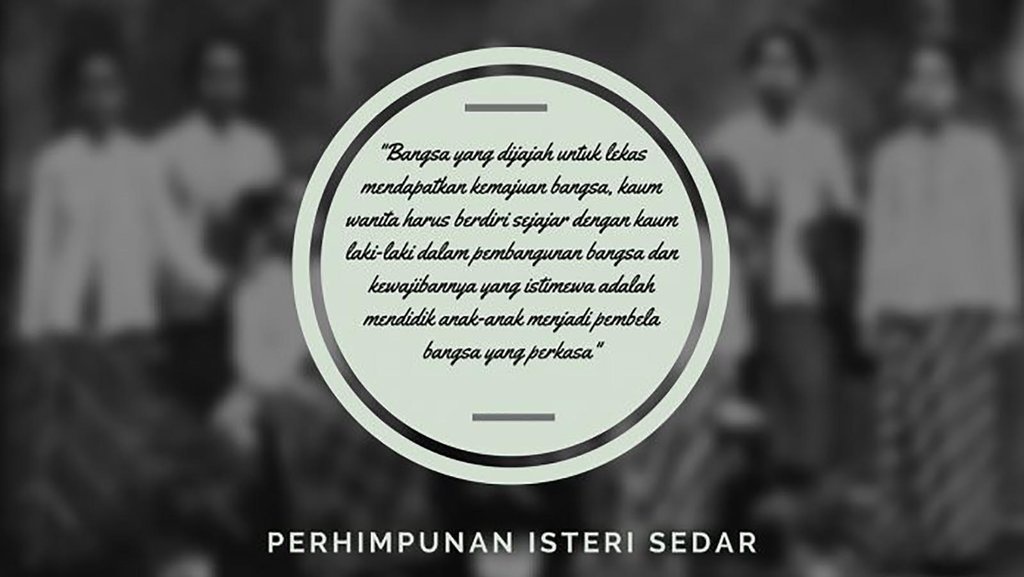 Sejarah Isteri Sedar, Pelopor Gerakan Feminisme di Indonesia Sejarah Isteri Sedar, Pelopor Gerakan Feminisme di Indonesia