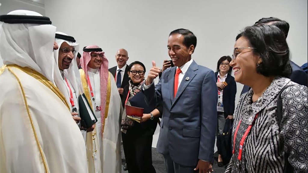 Menlu Arab Saudi Puji Sri Mulyani dan Retno Marsudi di Depan Jokowi Menlu Arab Saudi Puji Sri Mulyani dan Retno Marsudi di Depan Jokowi