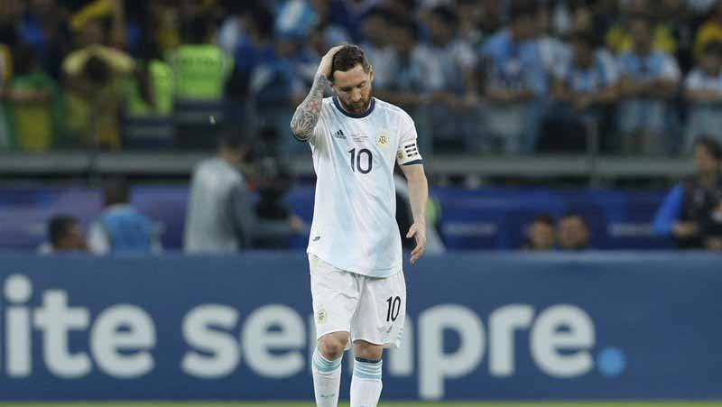Hasil Argentina vs Chile, Skor 2-1: Lionel Messi Dapat Kartu Merah