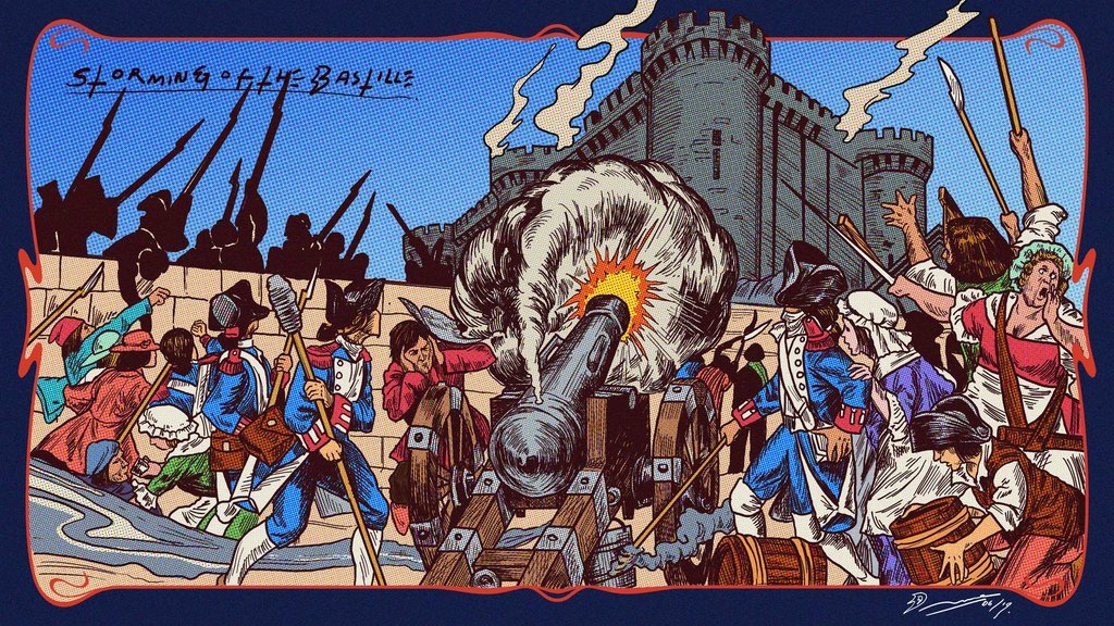 Sejarah Revolusi Perancis Bermula dari Penyerbuan Penjara Bastille Sejarah Revolusi Perancis Bermula dari Penyerbuan Penjara Bastille