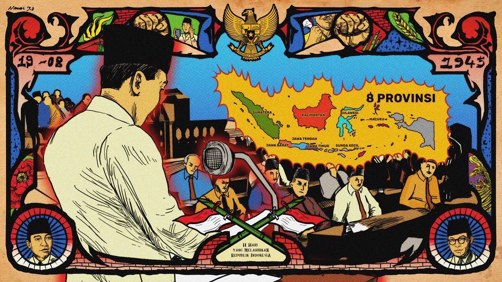 Sidang Kedua PPKI Menentukan Pembagian Wilayah Indonesia Sidang Kedua PPKI Menentukan Pembagian Wilayah Indonesia