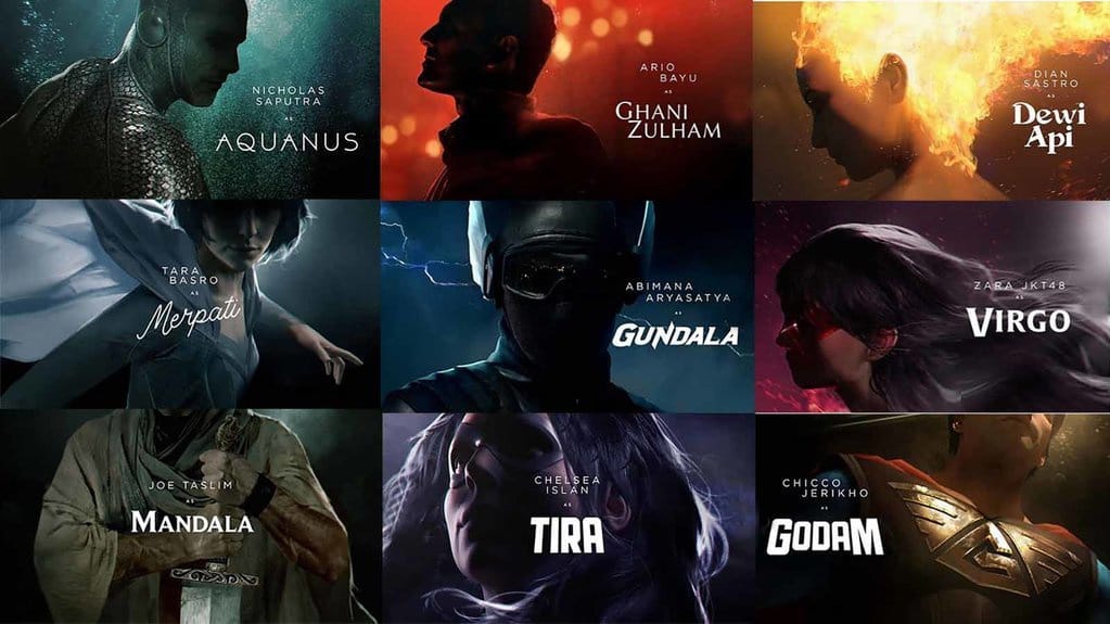 Daftar Film Bumilangit Cinematic Universe Phase 1 dan Pemerannya