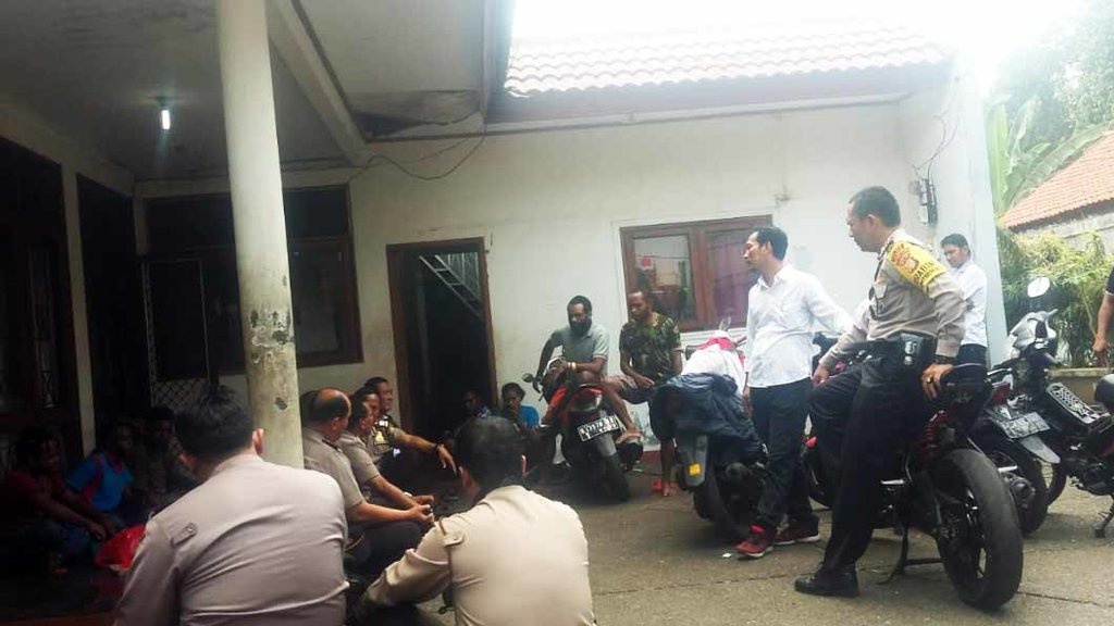 Polisi Cek Potensi Mobilisasi Massa di Asrama Papua Condet