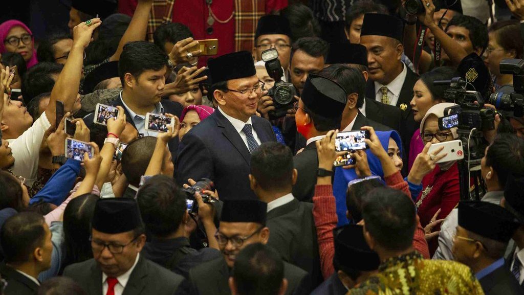 BTP dan Djarot Berpesan Saat Hadiri Pelantikan DPRD DKI Jakarta BTP dan Djarot Berpesan Saat Hadiri Pelantikan DPRD DKI Jakarta