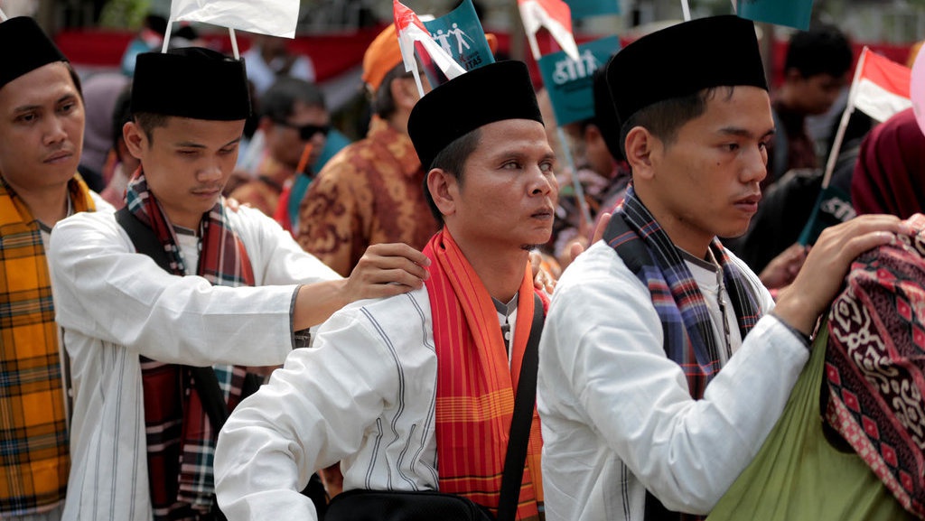 Aksi Pawai Penyandang Disabilitas Menolak Diskriminasi