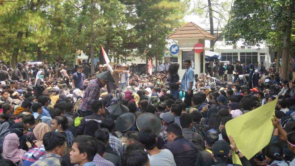 Demo Jogja Hari Ini: Mahasiswa Turun Aksi Meski Tak Didukung Kampus