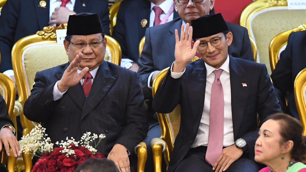 Sandiaga Janji Patuh pada Prabowo meski Dirayu PPP Jadi Capres Sandiaga Janji Patuh pada Prabowo meski Dirayu PPP Jadi Capres