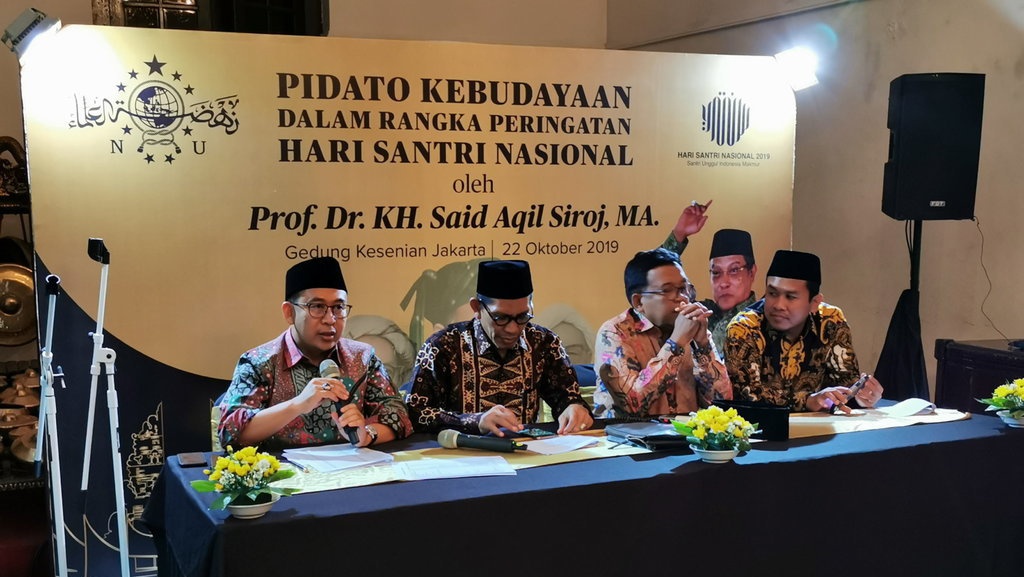 Hari Santri Nasional: Said Aqil Siroj Bawakan Pidato Kebudayaan Hari Santri Nasional: Said Aqil Siroj Bawakan Pidato Kebudayaan