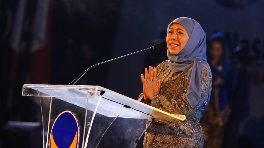 Khofifah Dukung Prabowo, TKN Yakin Raih 65% Suara di Jawa Timur Khofifah Dukung Prabowo, TKN Yakin Raih 65% Suara di Jawa Timur